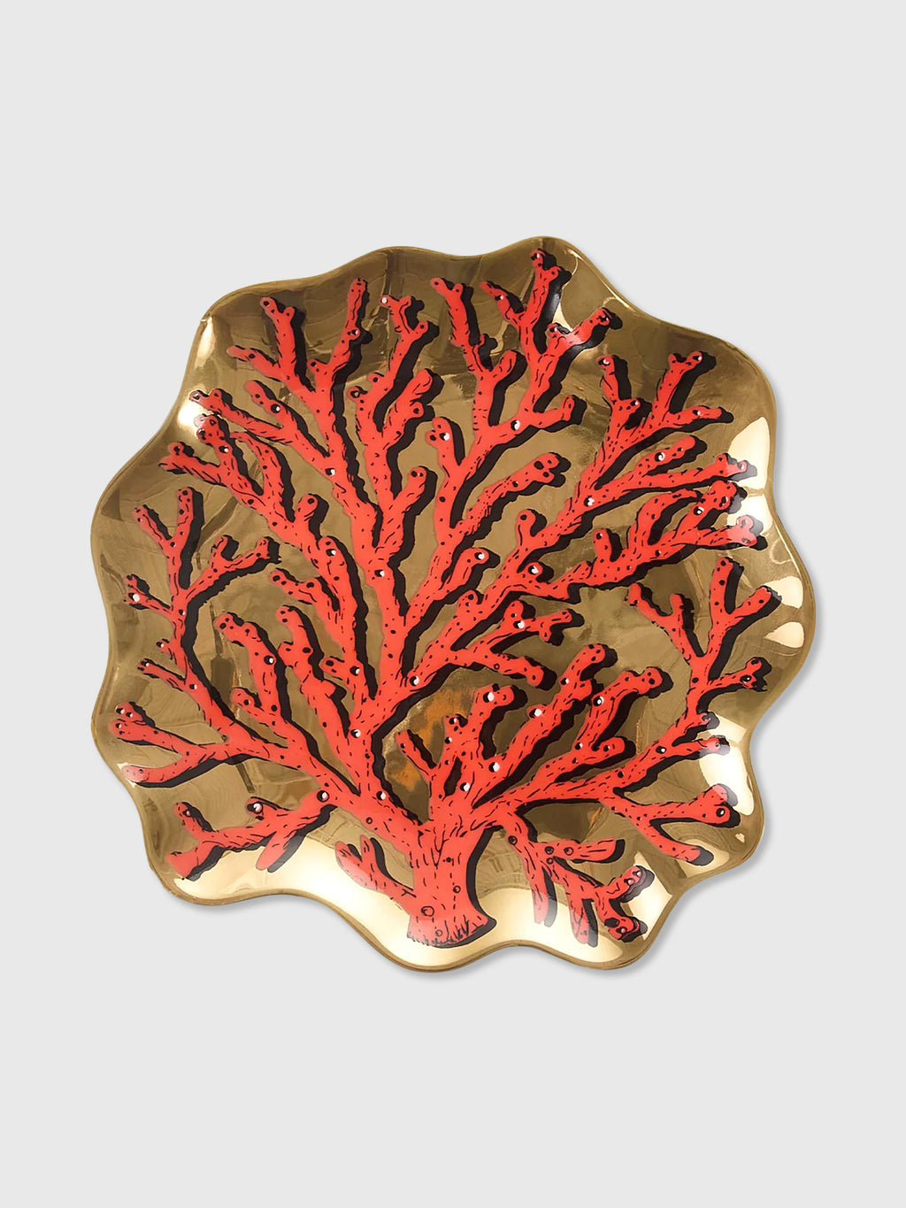 Jonathan Adler Sirena Coral Trinket Tray - Saint Bernard