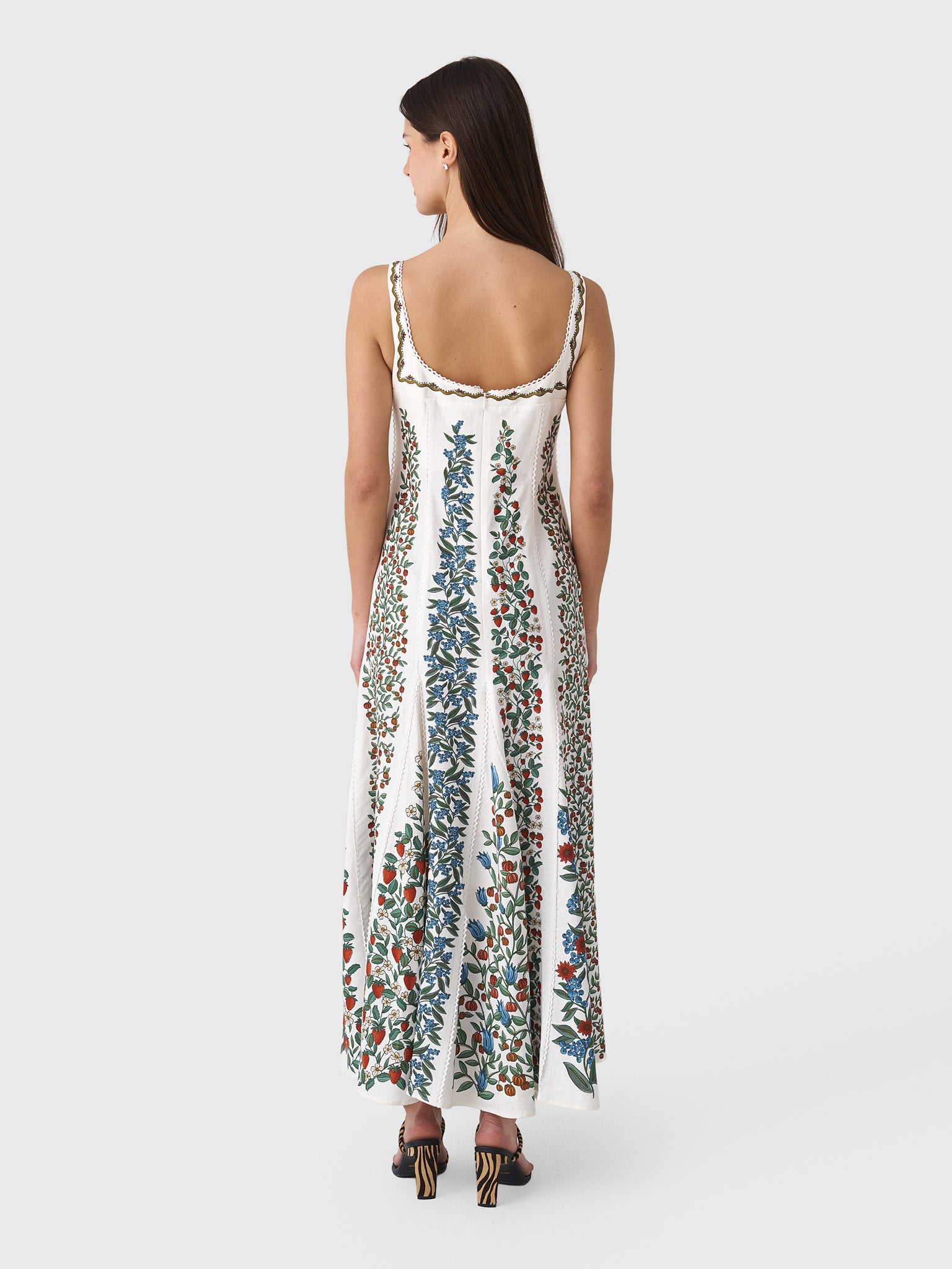Farm Rio Women's Fruit Beauty Maxi Dress - Saint Bernard