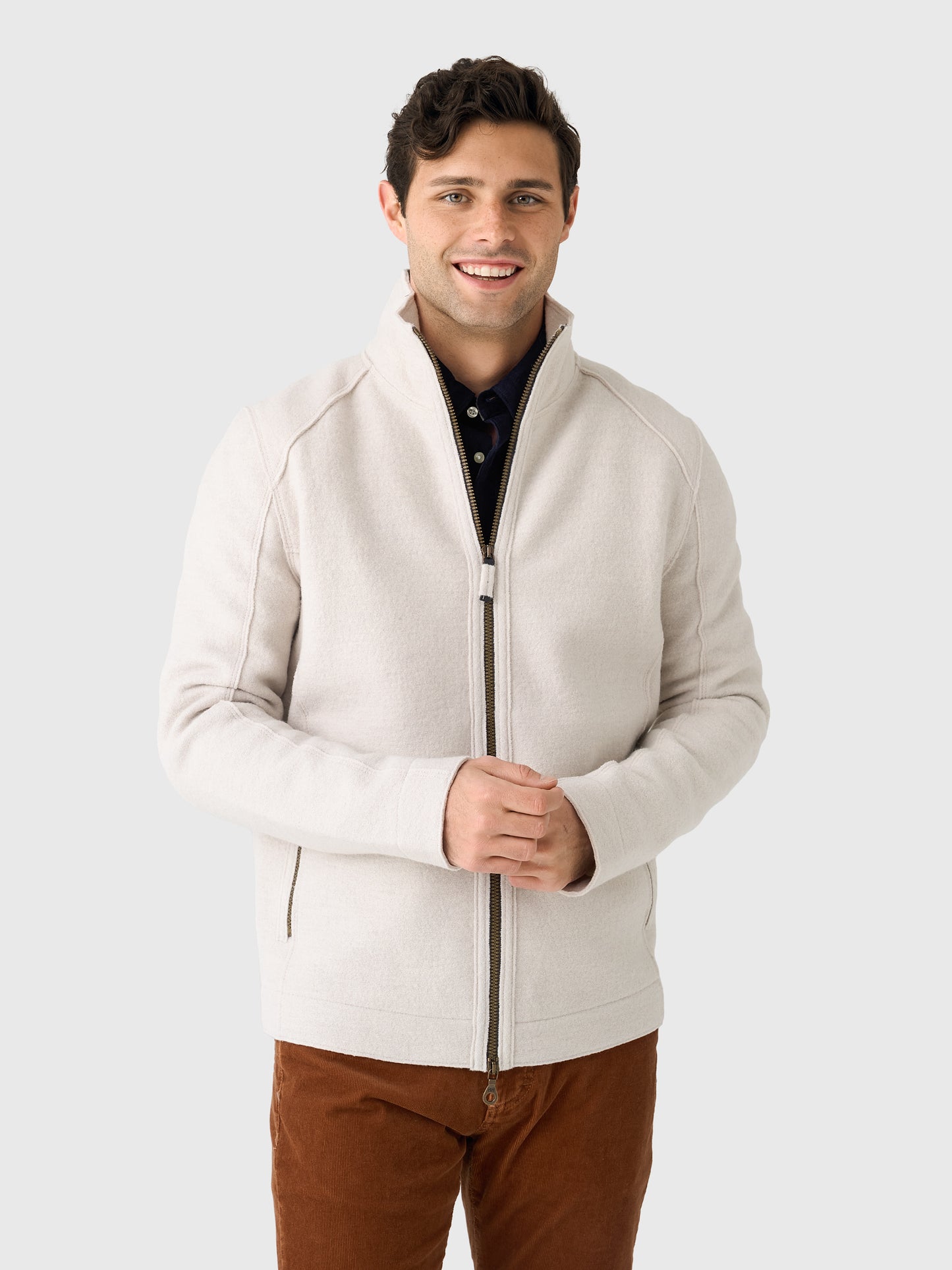 Frauenschuh Men's Hugo Wool Jacket - Saint Bernard