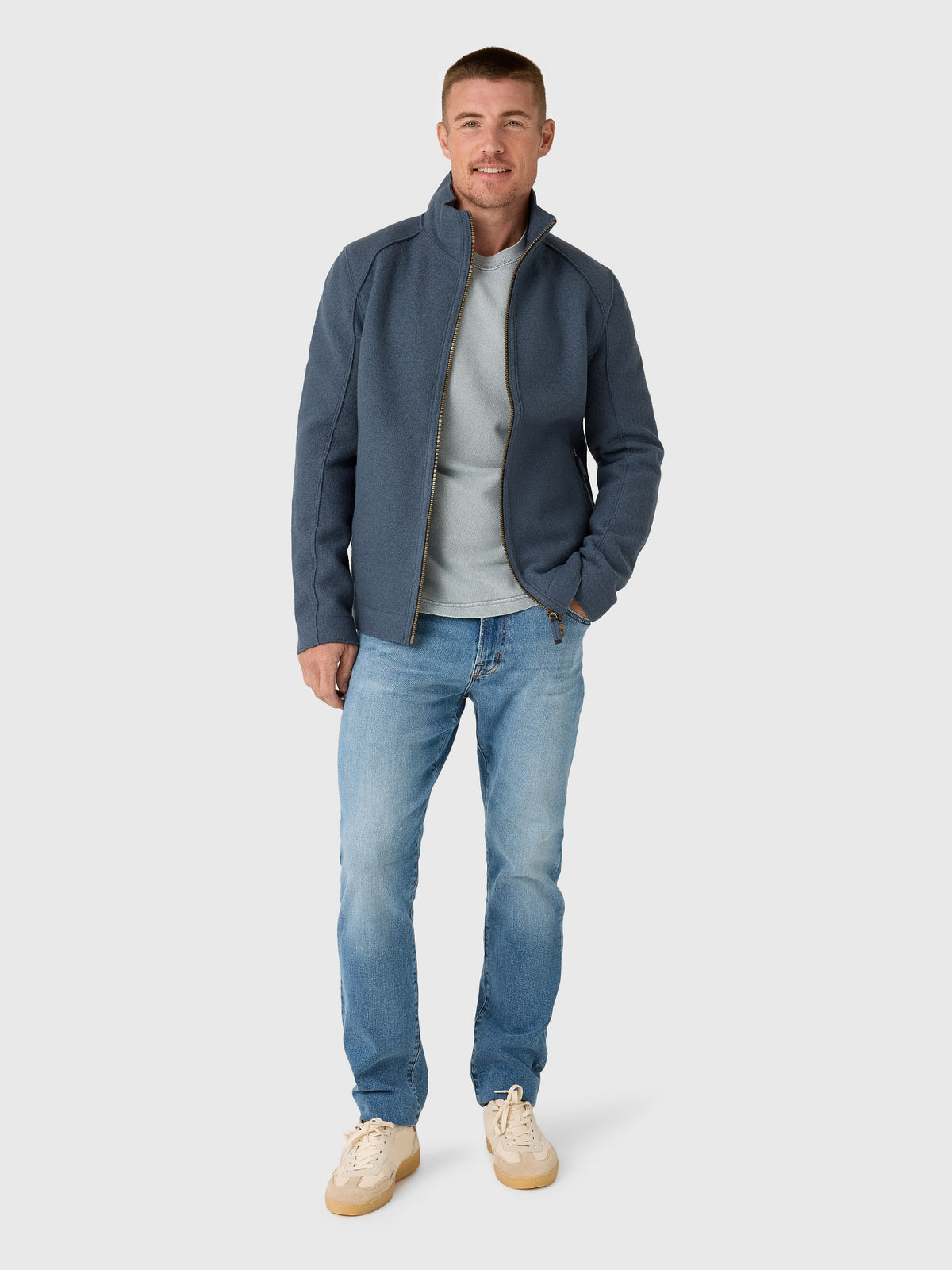 Frauenschuh Men's Hugo Wool Jacket - Saint Bernard