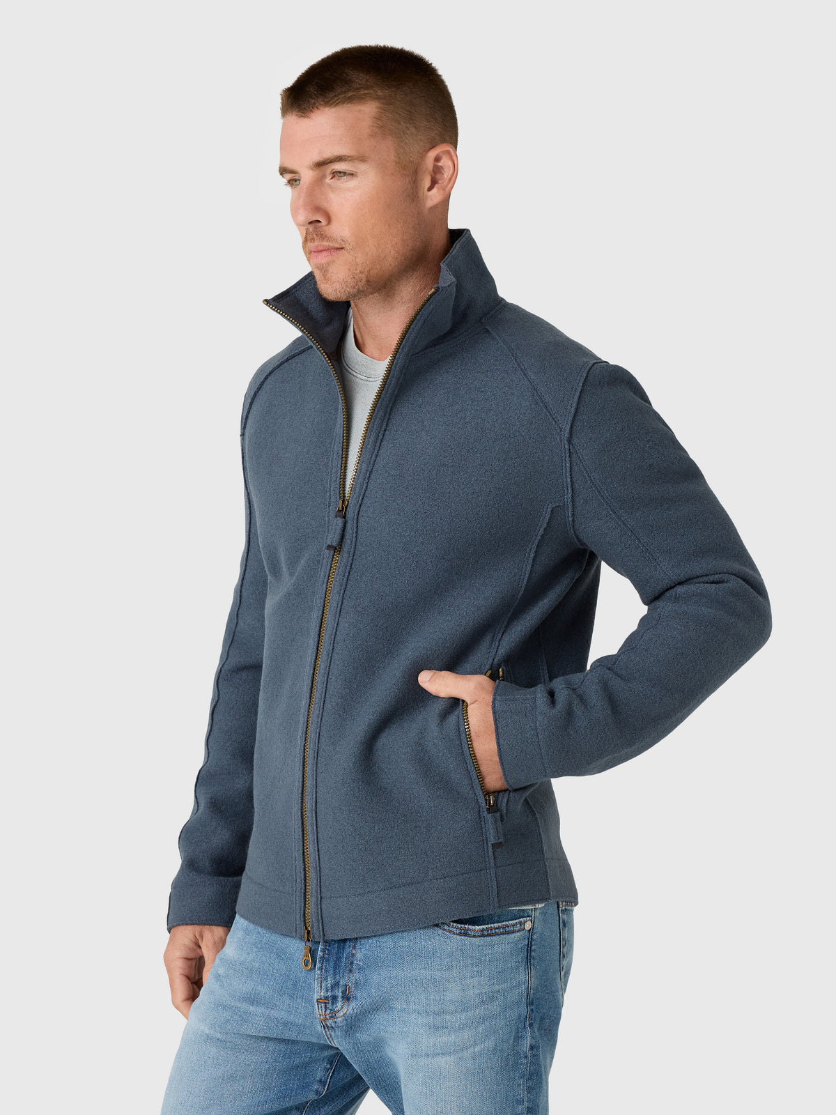 Frauenschuh Men's Hugo Wool Jacket - Saint Bernard