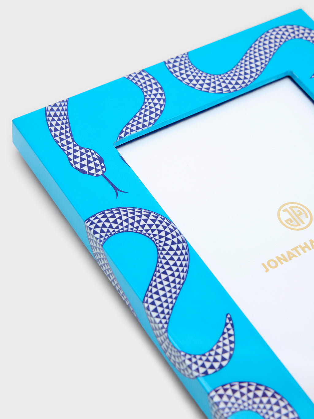 Jonathan Adler Eden Lacquer 4x6 Photo Frame - Saint Bernard