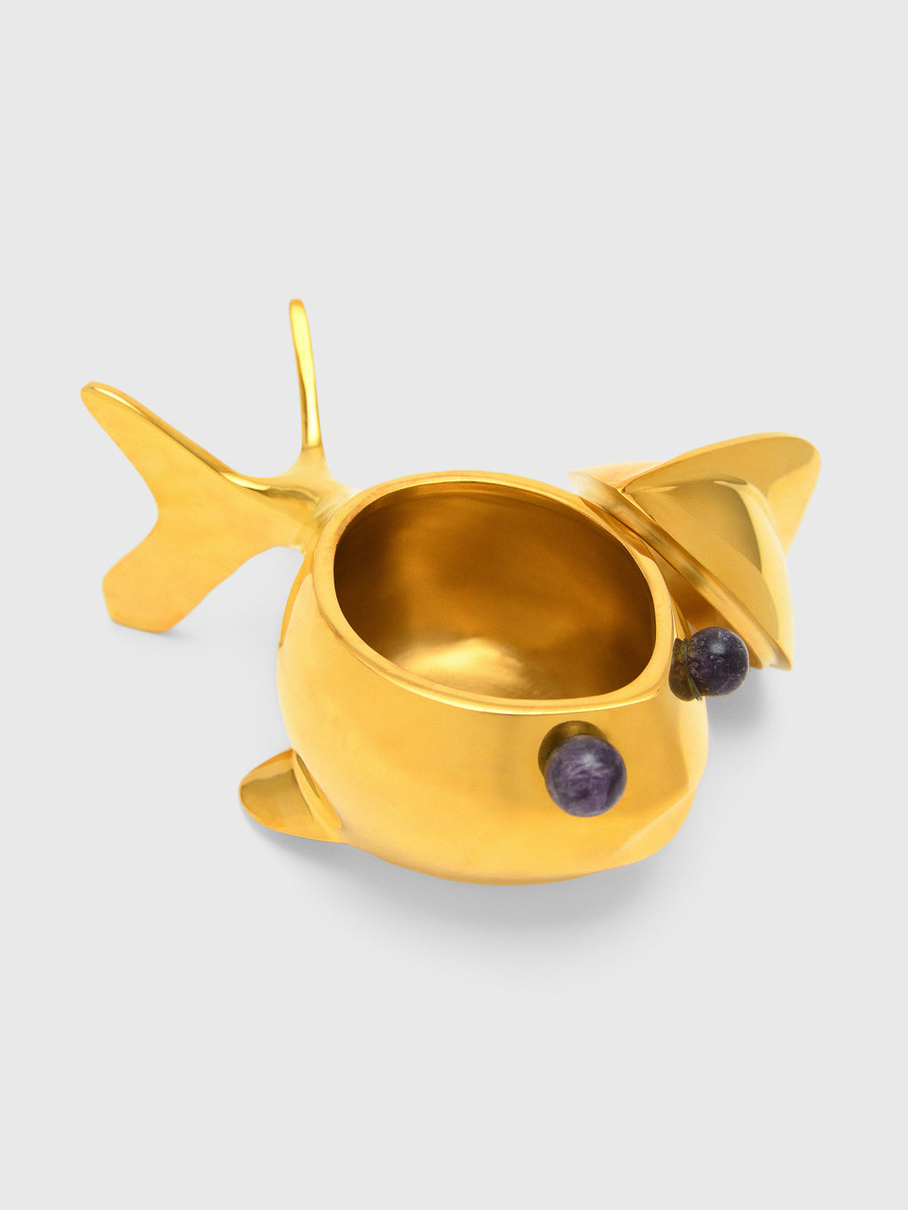 Jonathan Adler Brass Goldfish Box