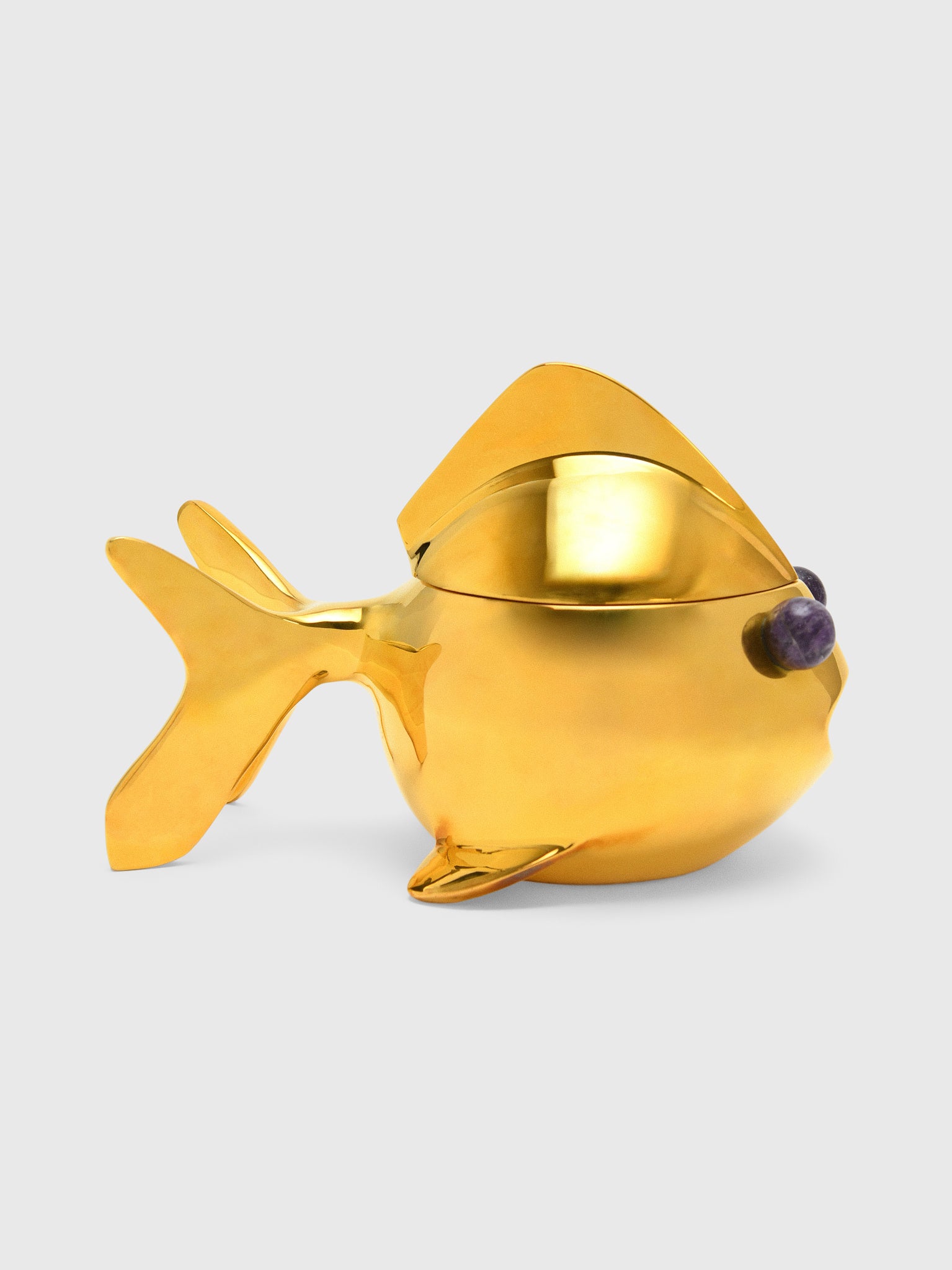 Jonathan Adler Brass Goldfish Box