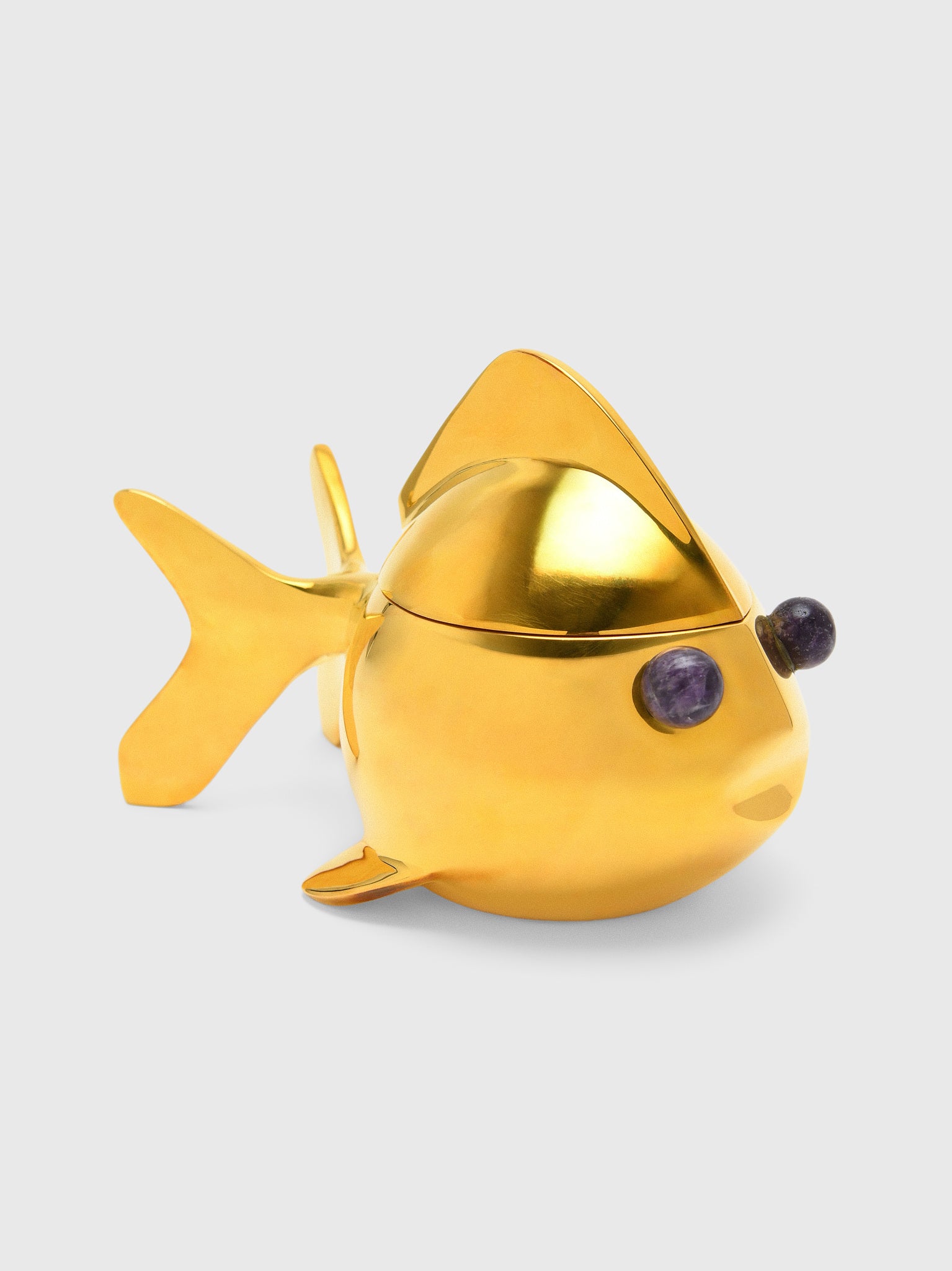 Jonathan Adler Brass Goldfish Box