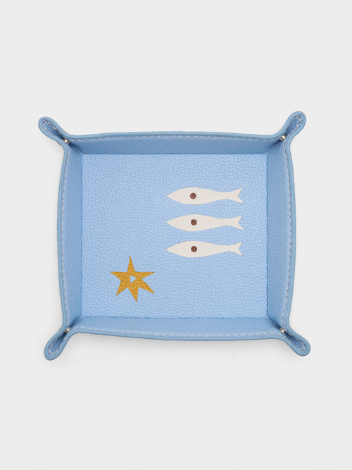 Jonathan Adler Playa Leather Small Tray