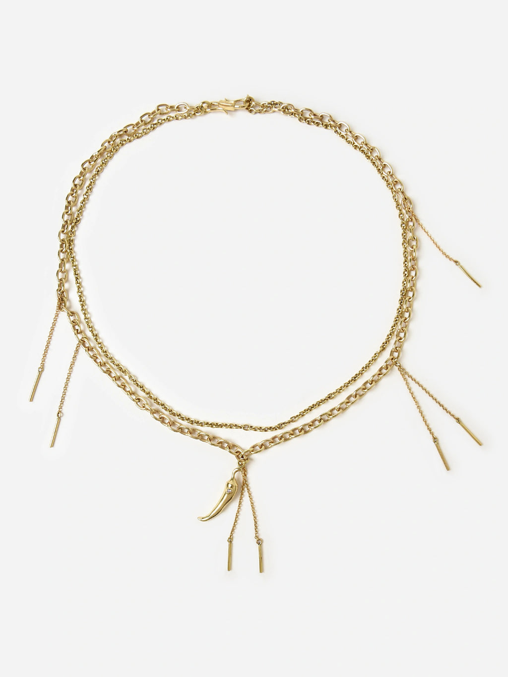 Alemais High Roller Chilli Chain Necklace - Saint Bernard