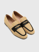 Farm Rio Women's Raffia Loafer - Saint Bernard