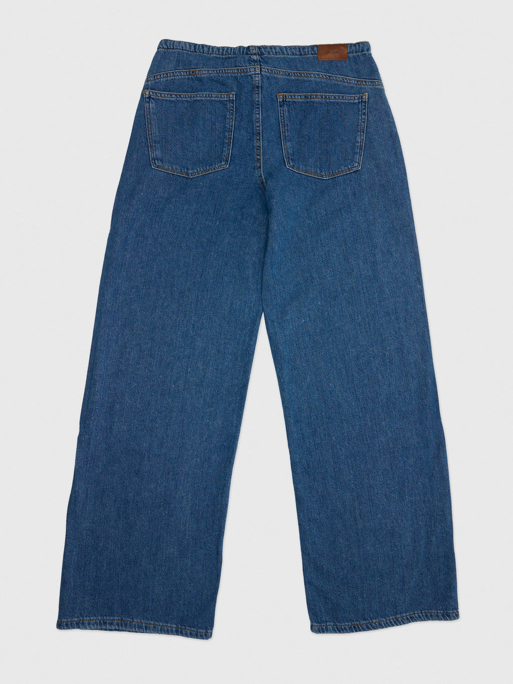 DL1961 Girls' Frankie Low Slung Wide Leg Jean - Saint Bernard