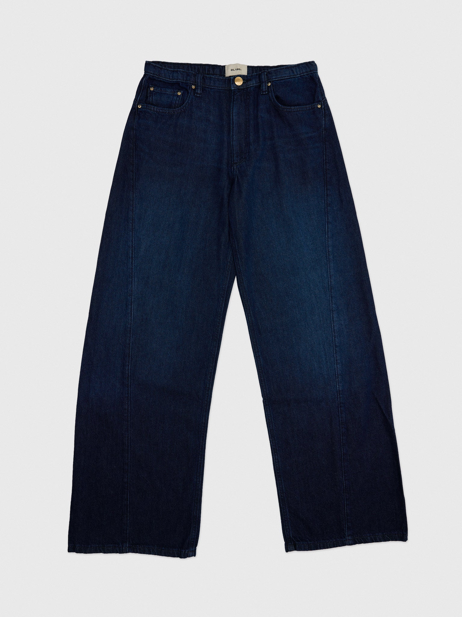 DL1961 Girls' Frankie Low Slung Wide Leg Jean - Saint Bernard