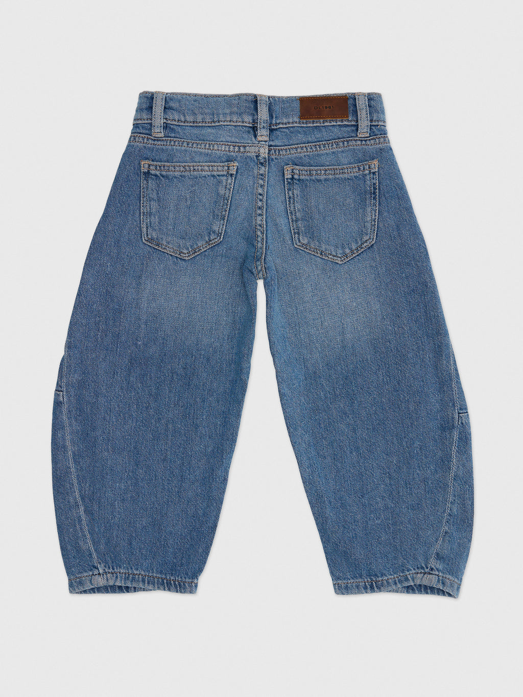 DL1961 Girls' Lilia Barrel Jean - Saint Bernard