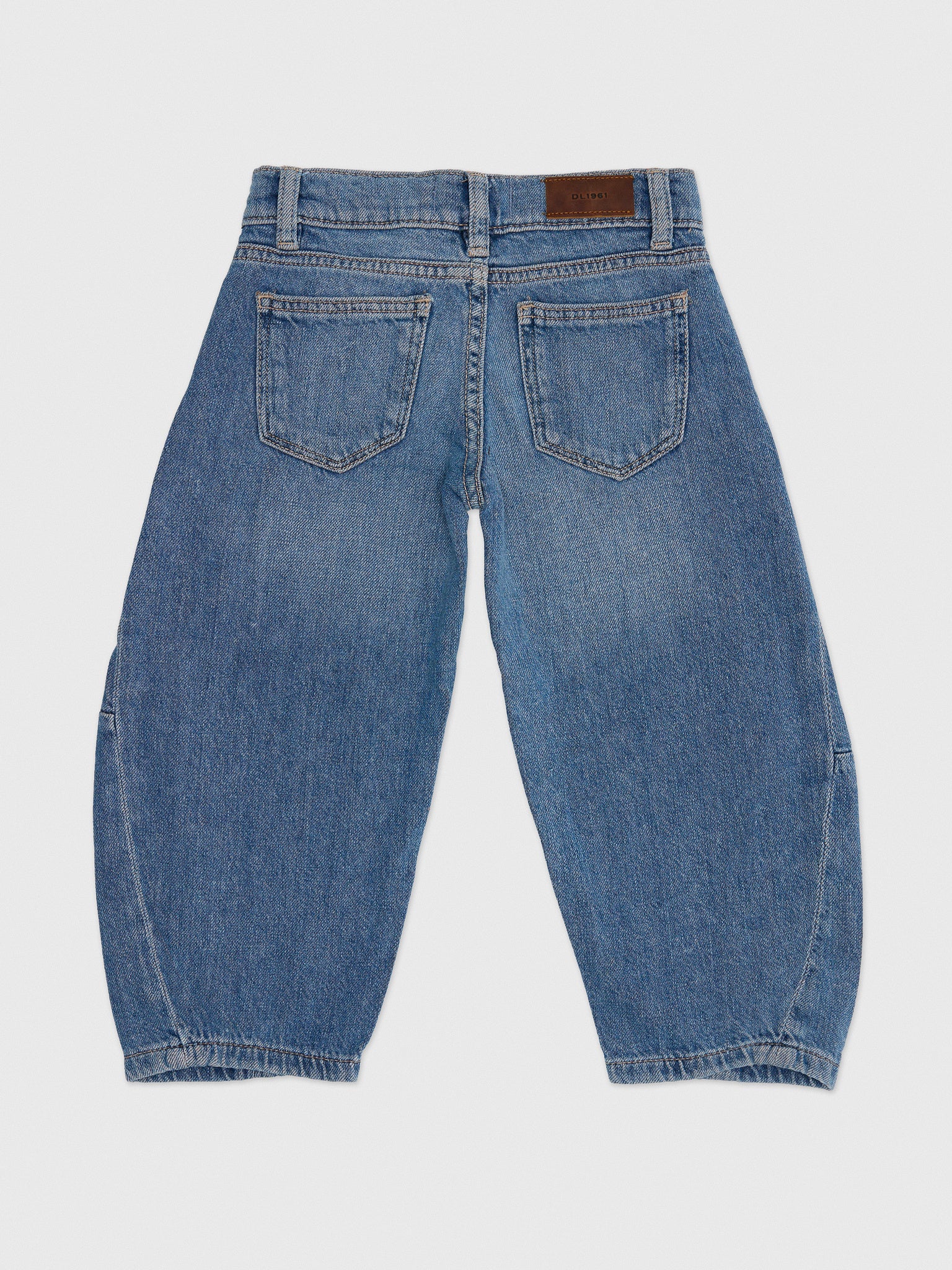 DL1961 Girls' Lilia Barrel Jean - Saint Bernard