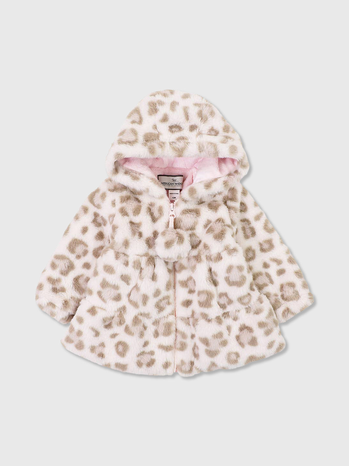 Widgeon Girls' Hooded Swing Coat - Saint Bernard