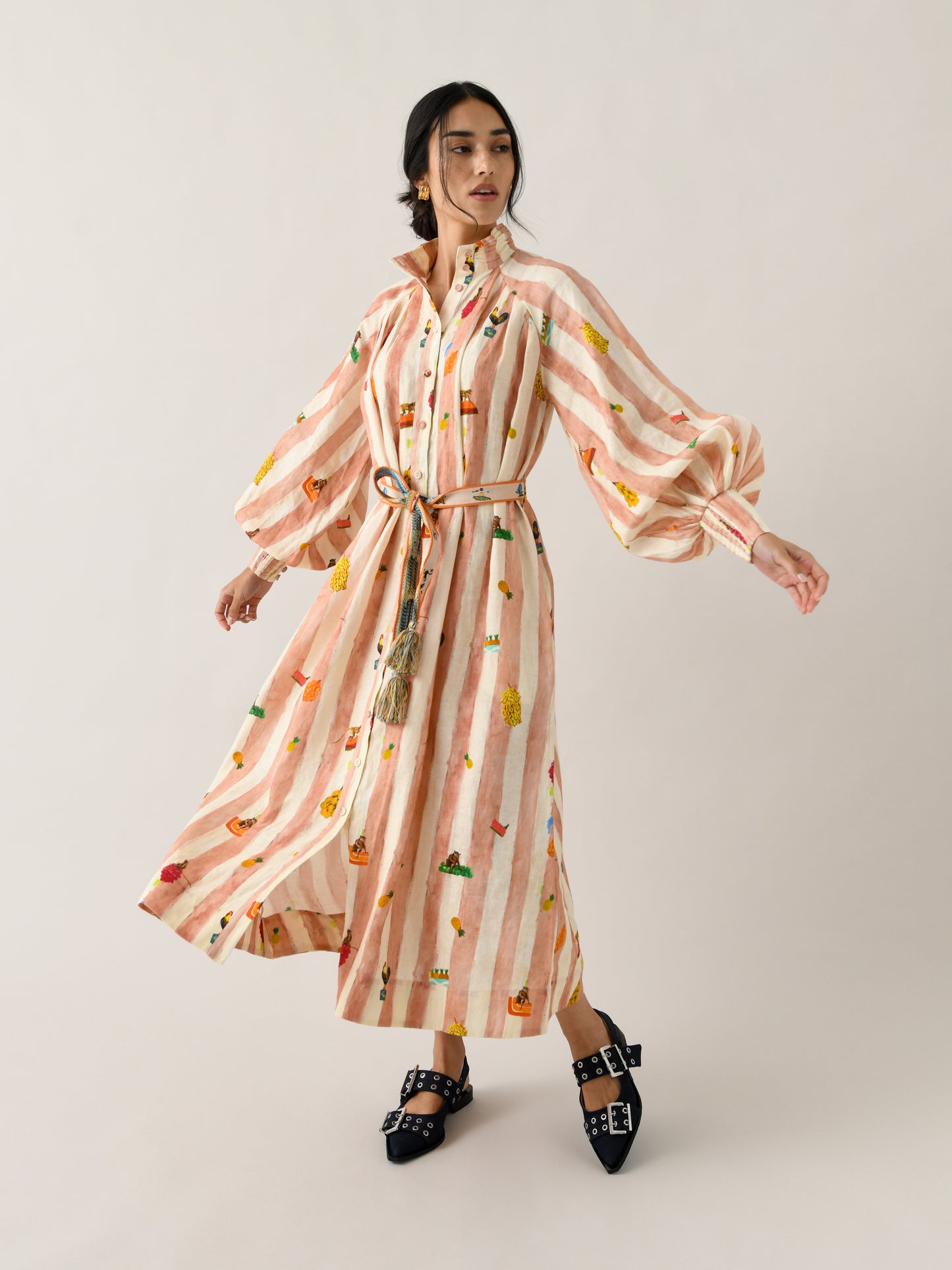 Alemais Women's Villa Shirtdress - Saint Bernard