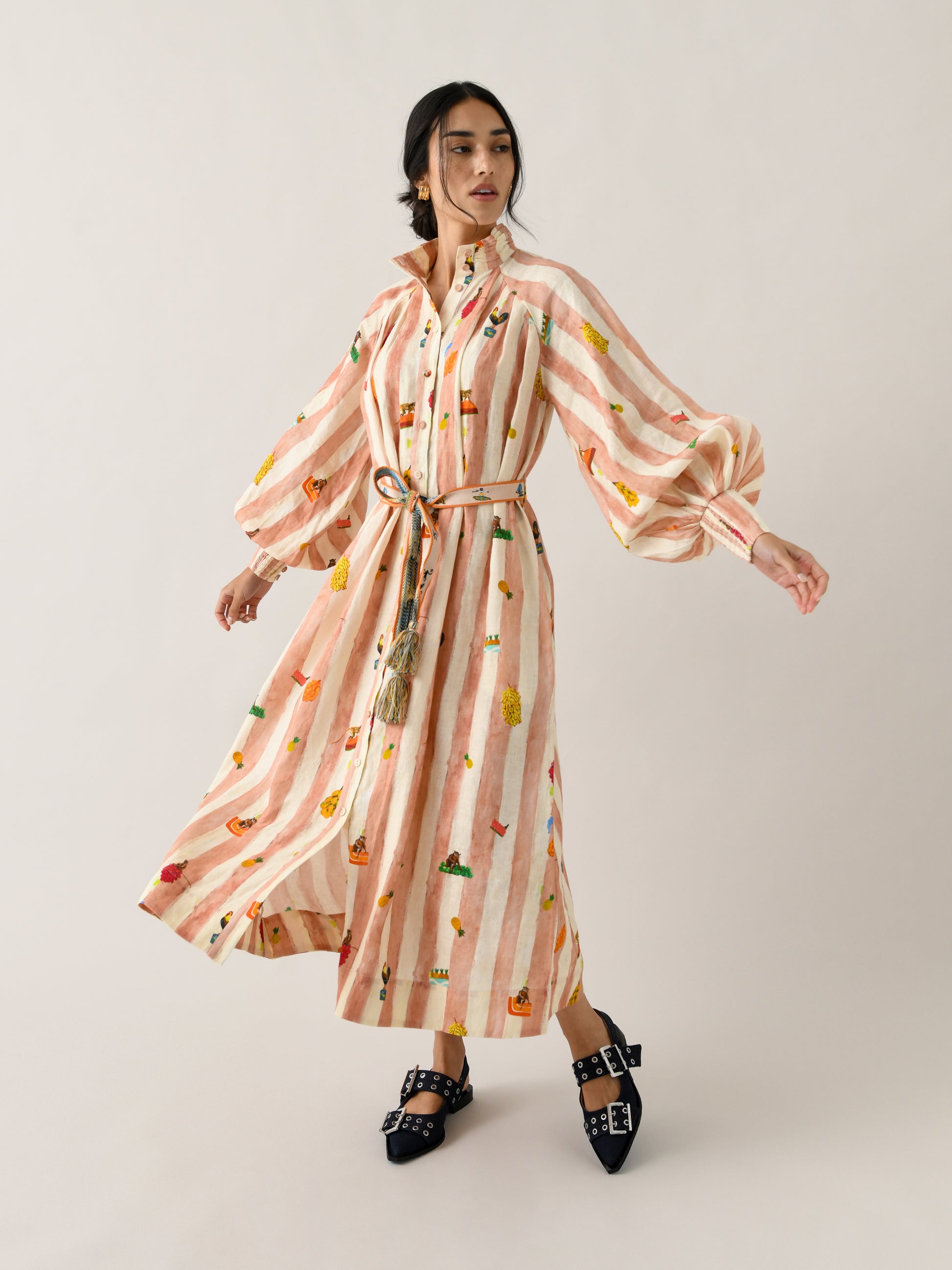 Alemais Women's Villa Shirtdress - Saint Bernard