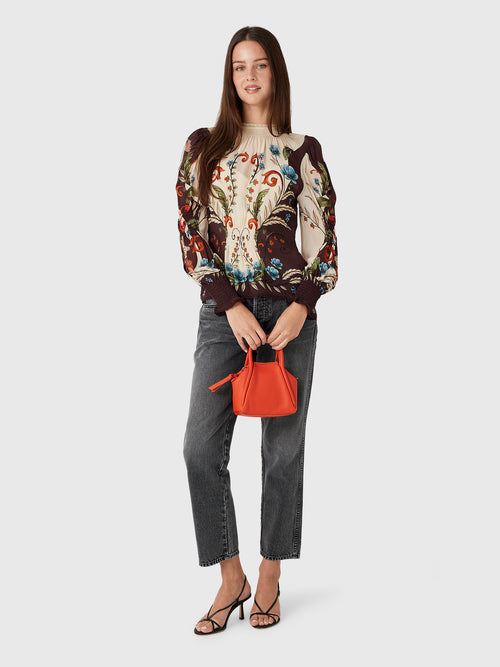 Farm Rio Women's Millena Blouse - Saint Bernard