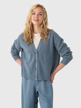 Jenni Kayne Women's Cropped Cashmere Cocoon Cardigan - Saint Bernard