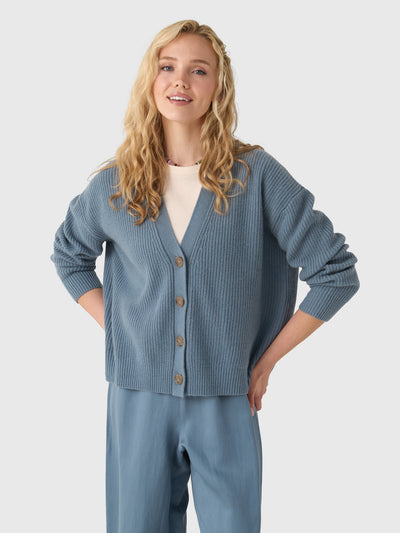 Jenni Kayne Women's Cropped Cashmere Cocoon Cardigan - Saint Bernard