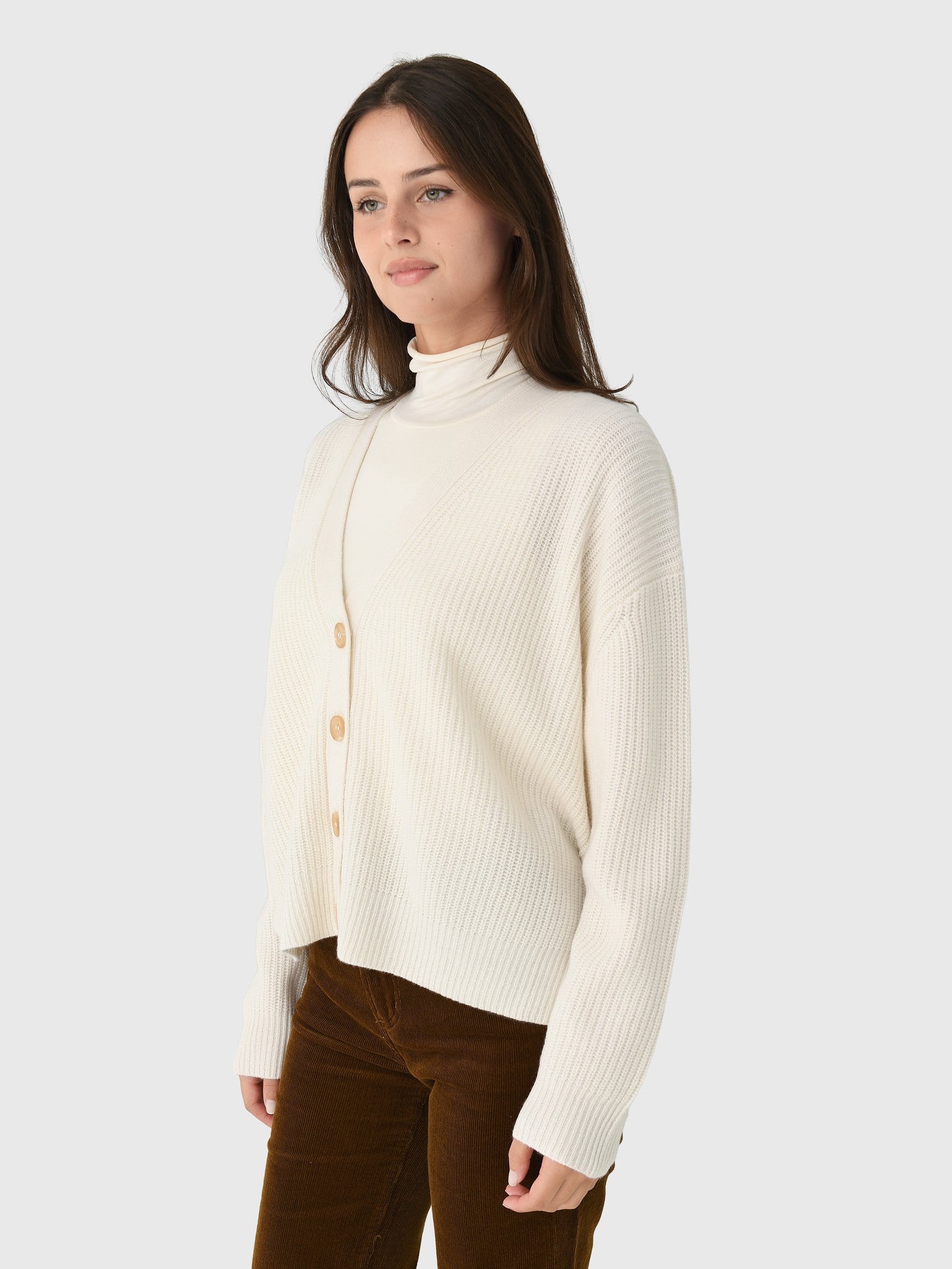 Jenni Kayne Women's Cropped Cashmere Cocoon Cardigan – Saint Bernard