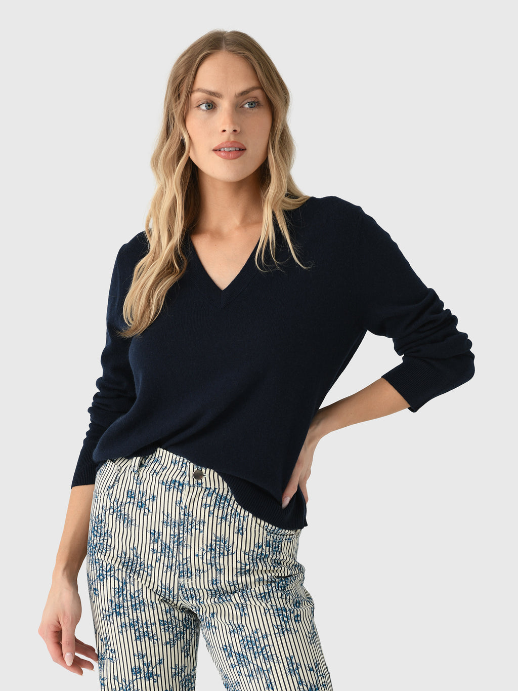 Jenni Kayne Women's Flynn Cashmere Sweater - Saint Bernard