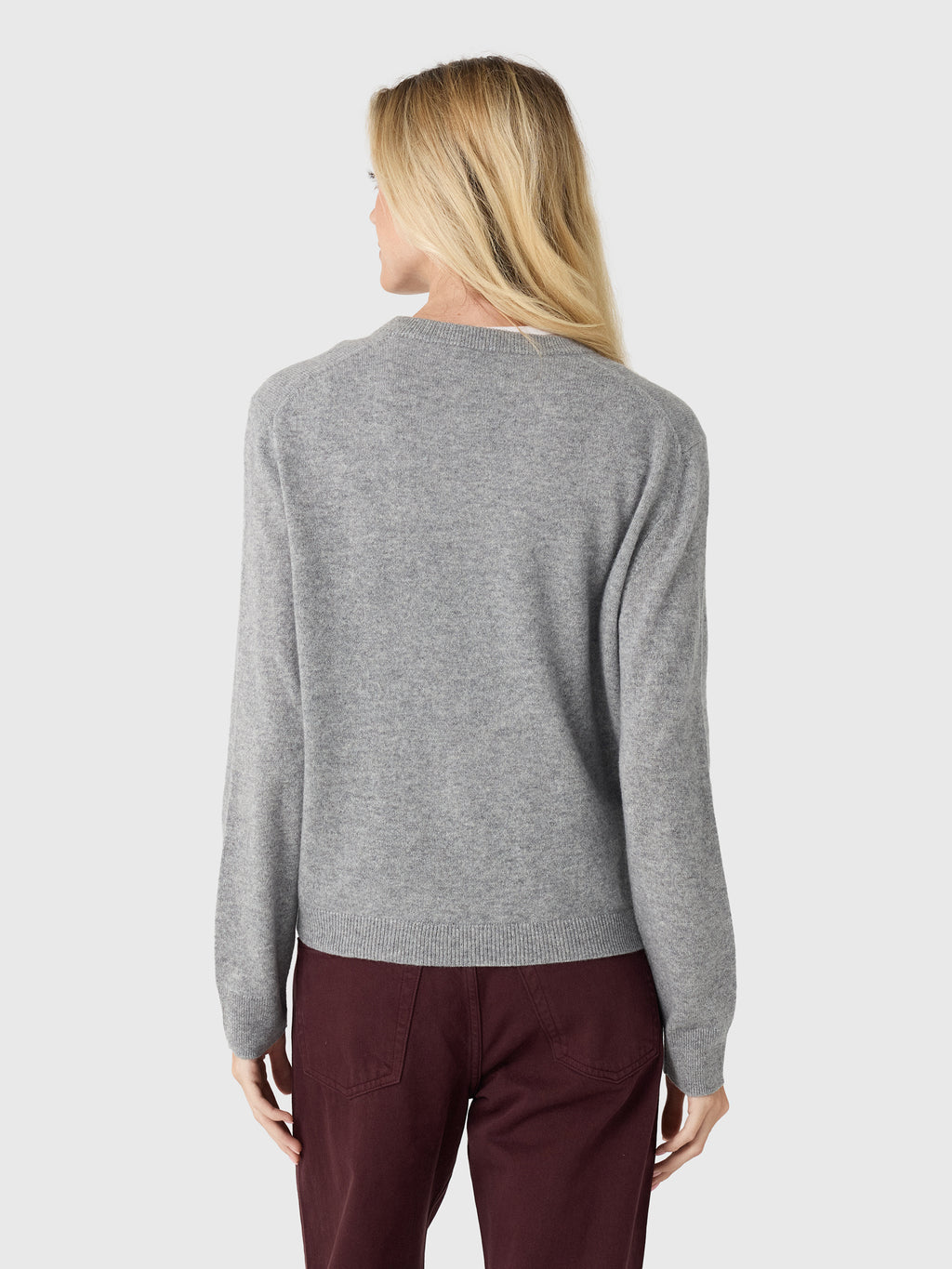 Jenni Kayne Women's Flynn Cashmere V-Neck Sweater - Saint Bernard