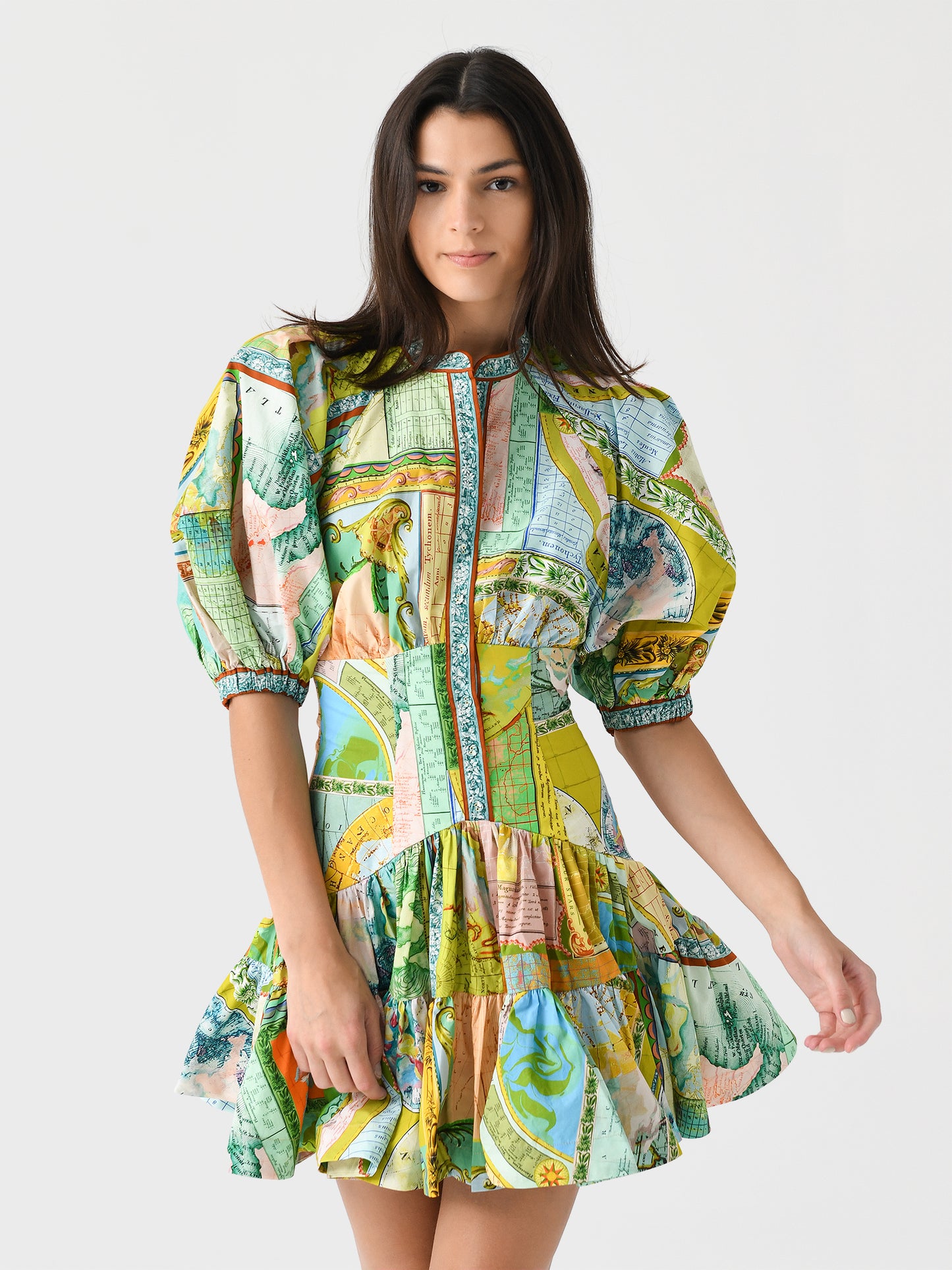 Alemais Women's Atlas Mini Dress - Saint Bernard