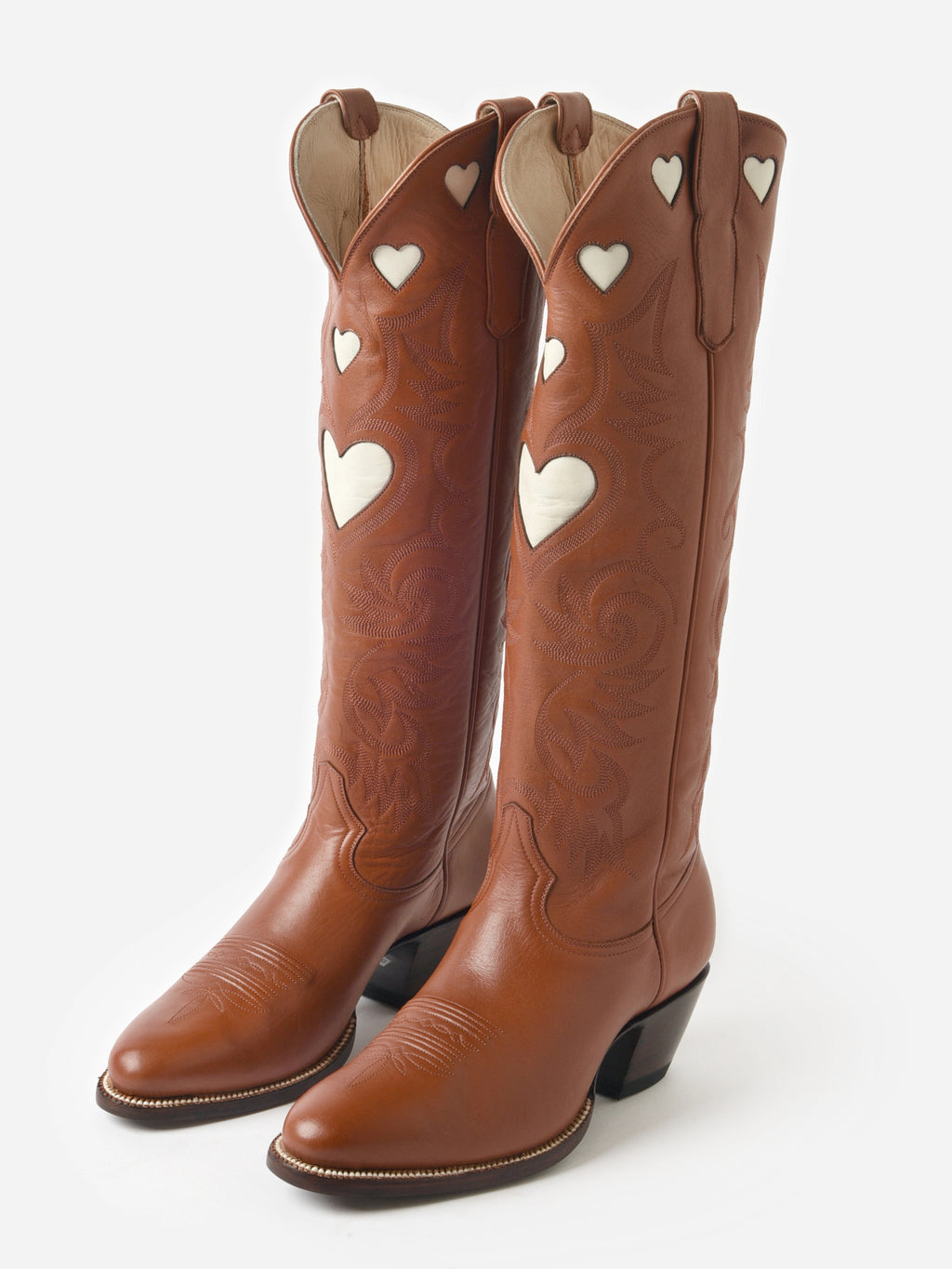 City Boots Women's Limited Edition Latigo Heart Boot - Saint Bernard