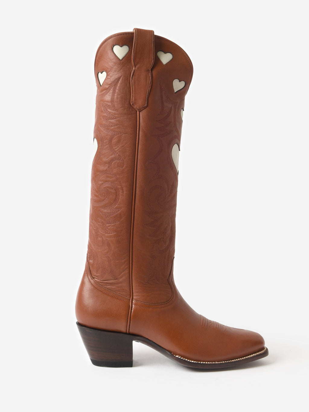 City Boots Women's Limited Edition Latigo Heart Boot - Saint Bernard