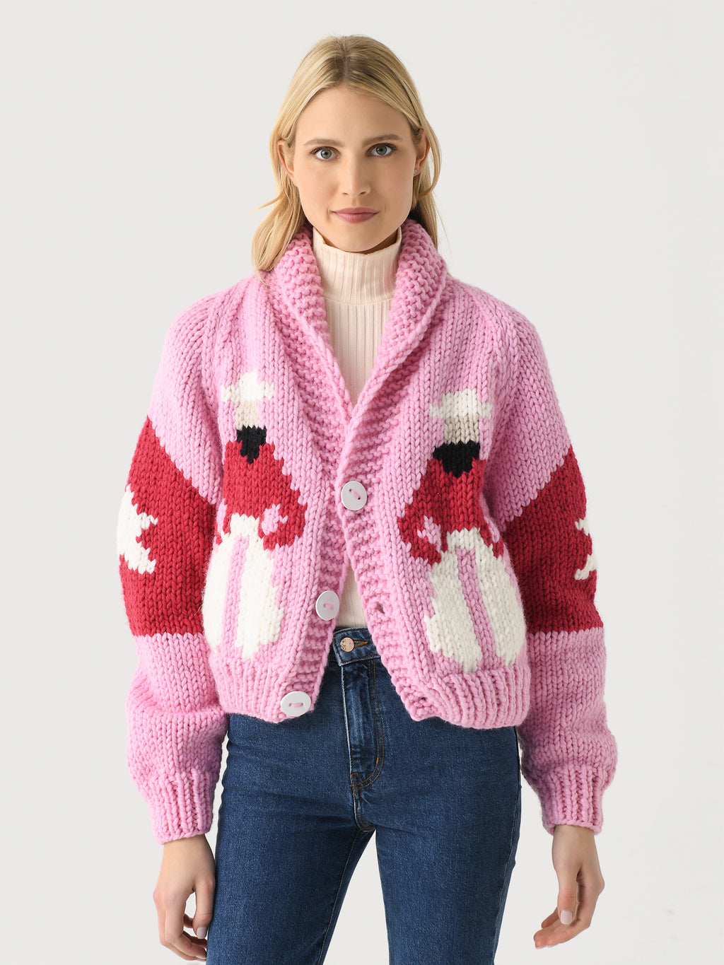 GOGO Women's Short Cowboy Cardi - Saint Bernard