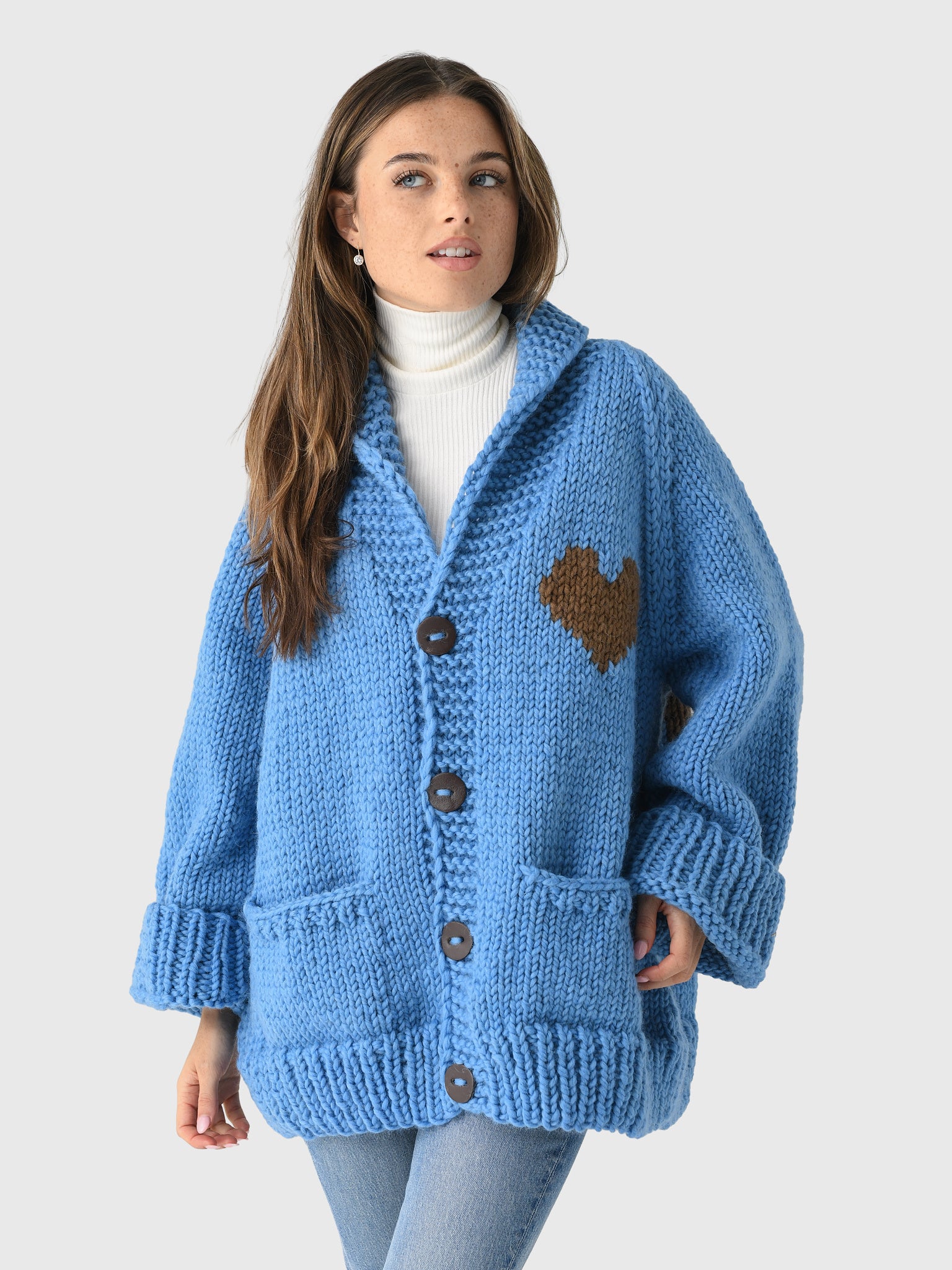 GOGO Women's The Heart Long Jacket - Saint Bernard