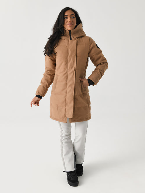 Canada Goose Women's Shelburne Parka AlluraLuxe Wool