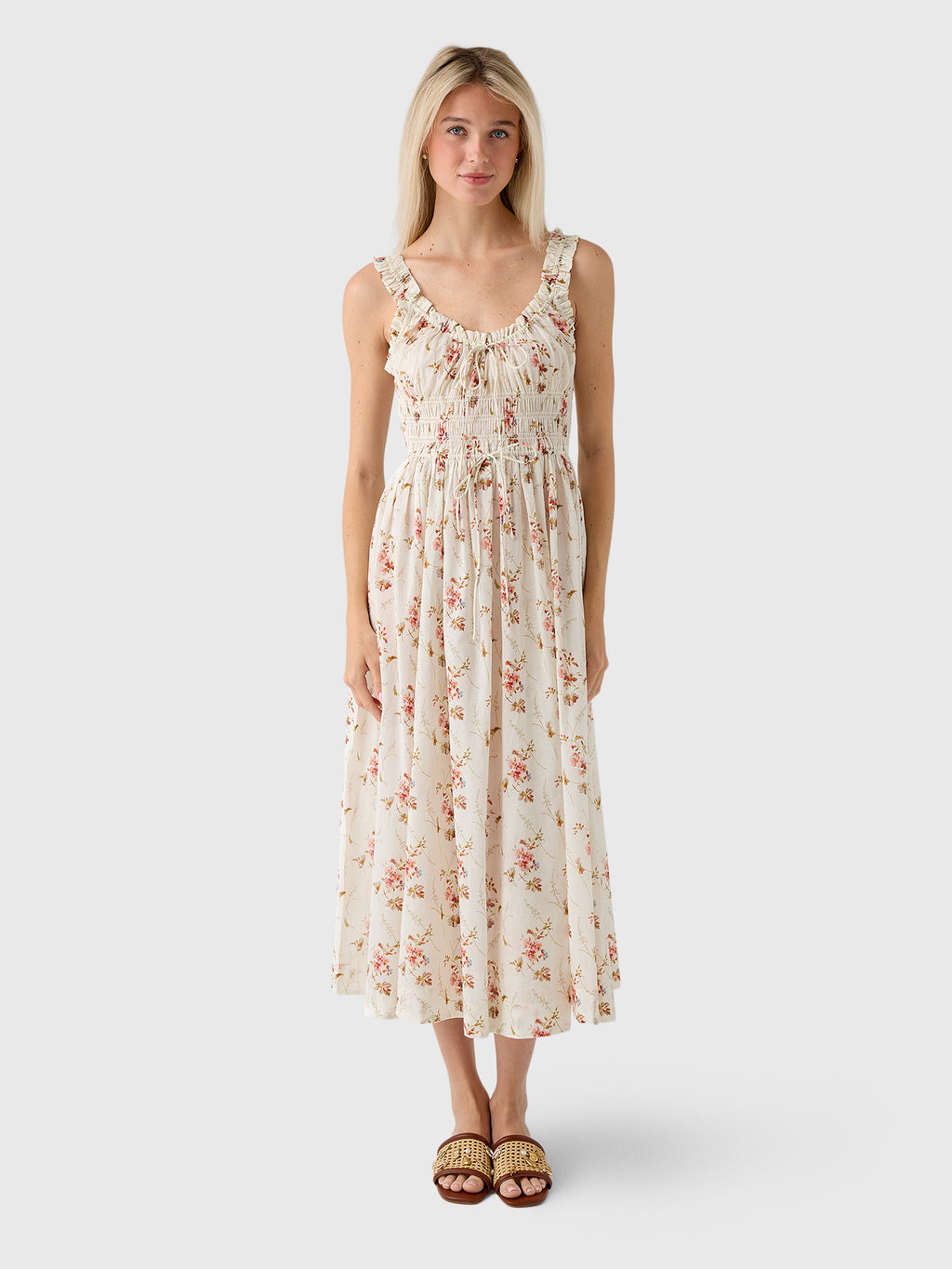 DÔEN Women's Emmaretta Dress Saint Bernard
