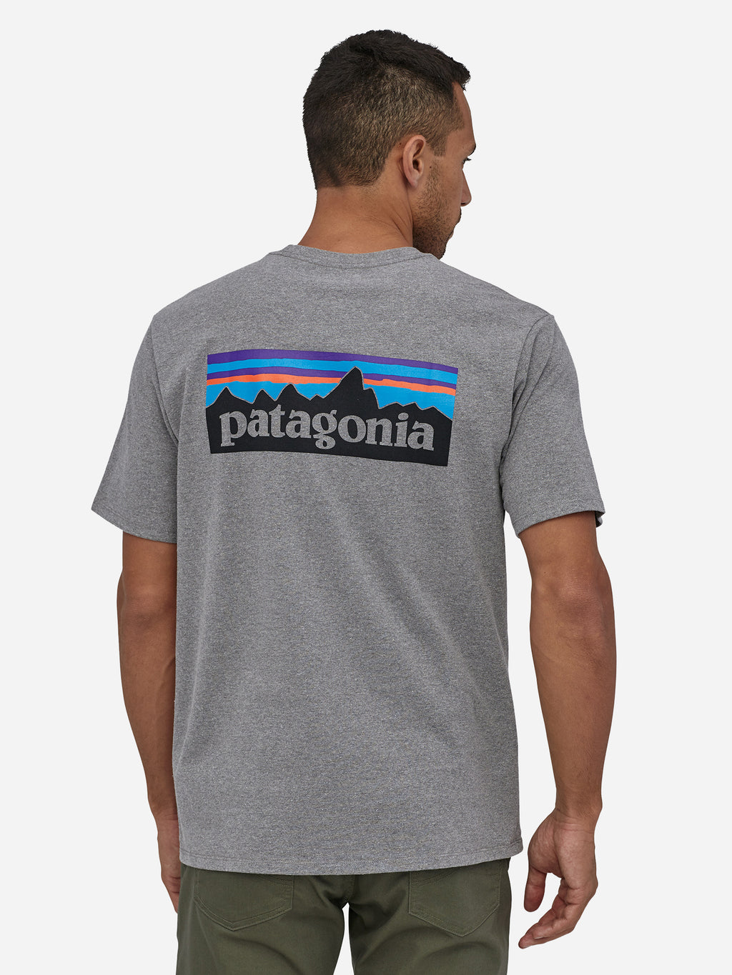 Patagonia Men's P-6 Logo Responsibili-Tee - Saint Bernard
