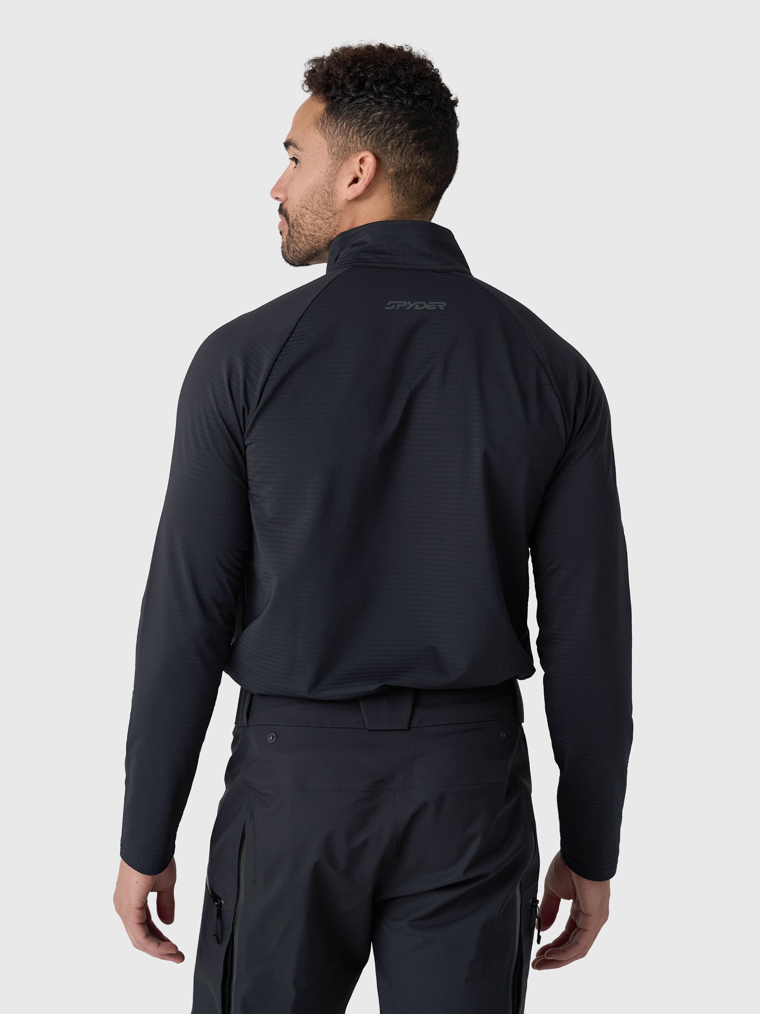 Spyder Men's Gridweb Fleece Half-Zip | $110.00 | Saint Bernard