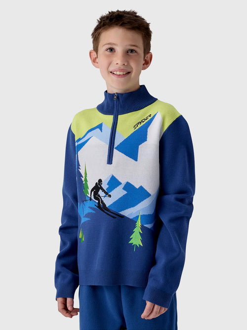 Spyder Boys' Blizzard Ski Sweater