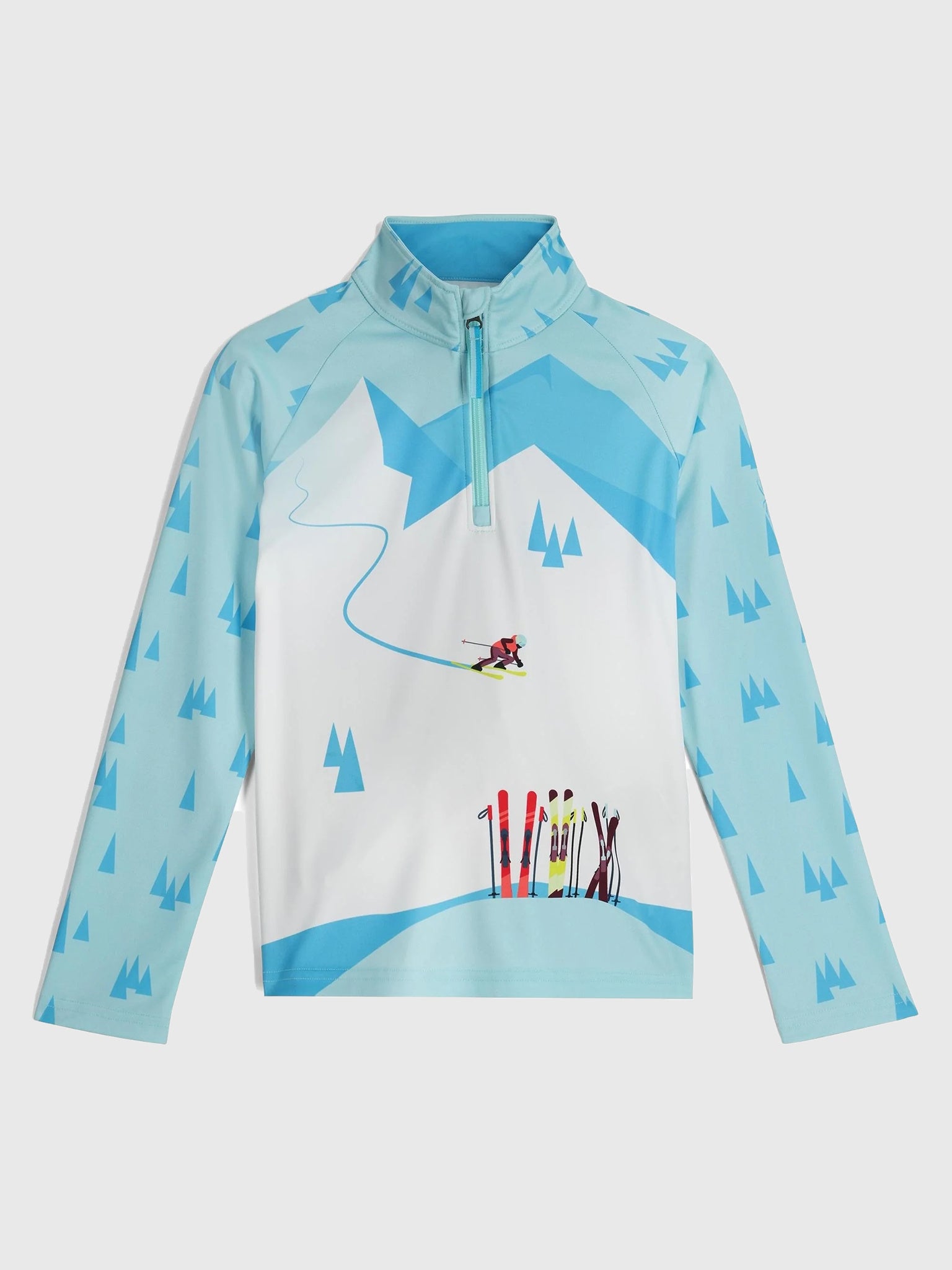 Spyder Girls' Surface Half-Zip - Saint Bernard