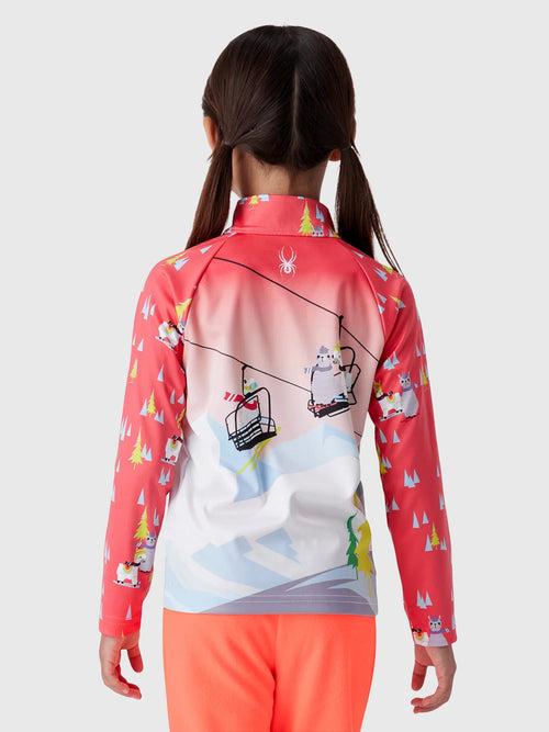 Spyder Little Girls' Reflect Half-Zip