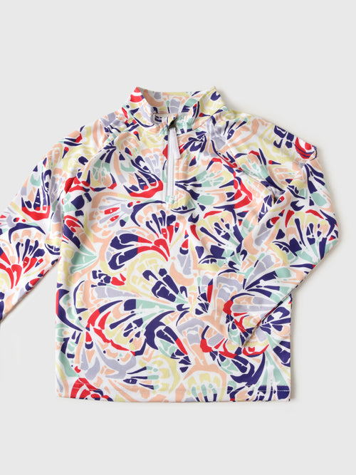 Spyder Little Girls' Reflect Half-Zip