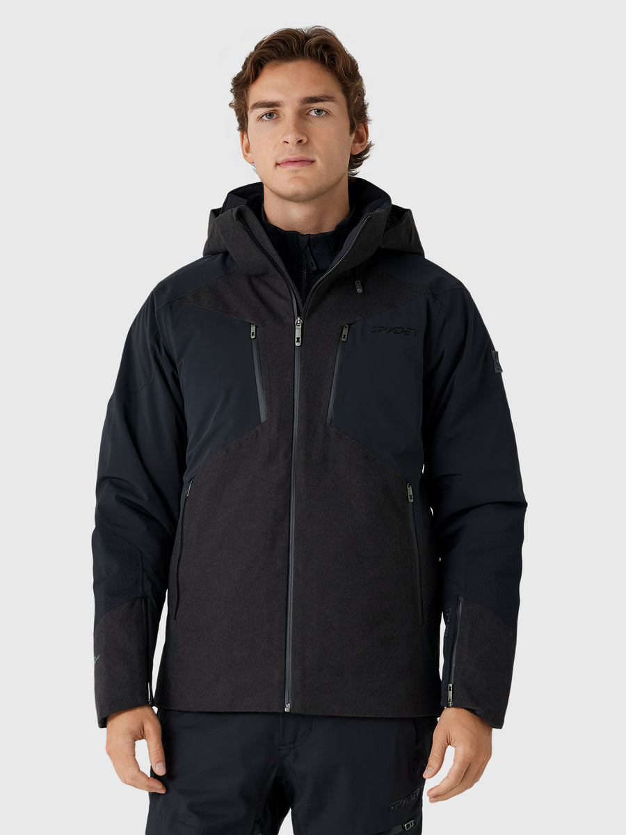 Spyder Men's Alyeska Melange Jacket - Saint Bernard