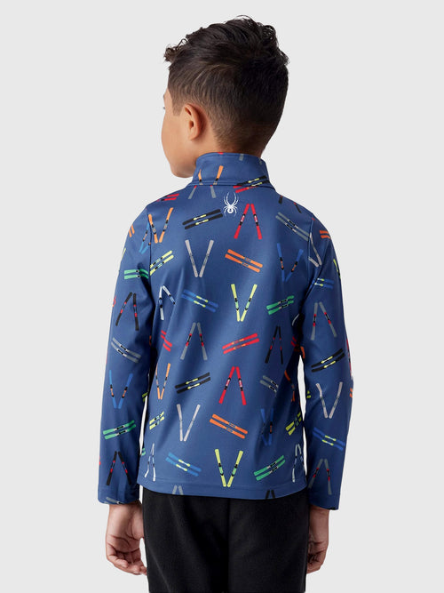 Spyder Little Boys' Challenge Half-Zip