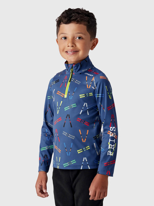 Spyder Little Boys' Challenge Half-Zip