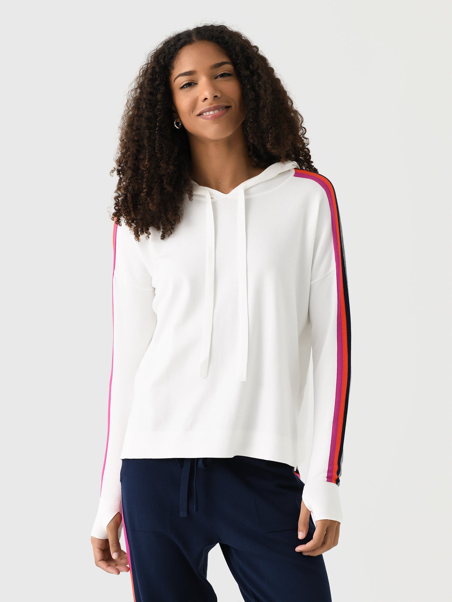 J Society Women's Solid Hoodie - Saint Bernard
