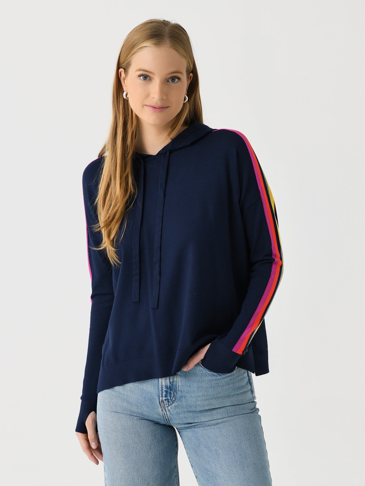 J Society Women's Solid Hoodie | $174.00 | Saint Bernard