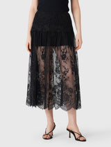 DÔEN Women's Giorgine Lace Skirt - Saint Bernard