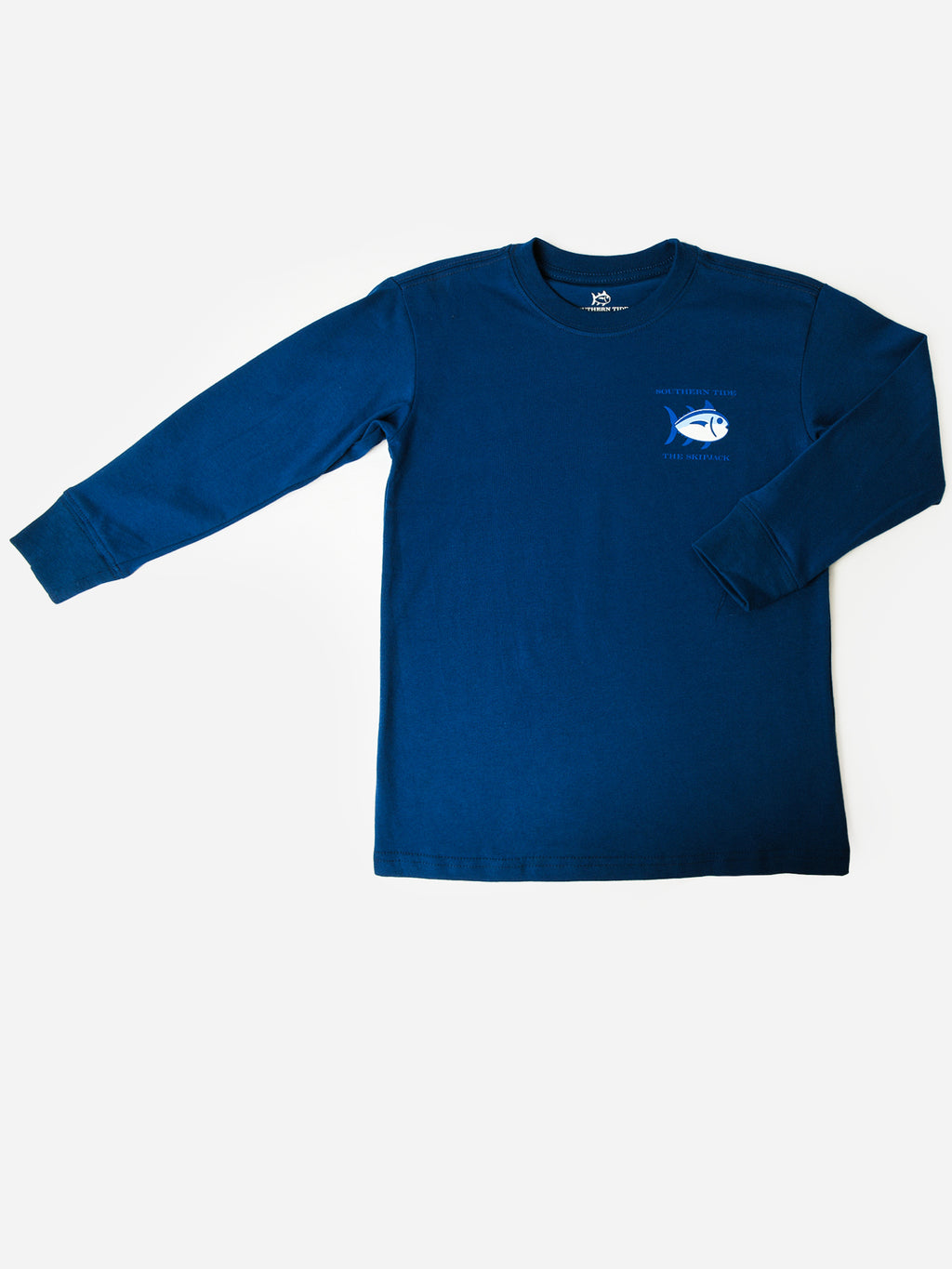 Southern Tide Boys' Long Sleeve Original Skipjack T-Shirt - Saint Bernard