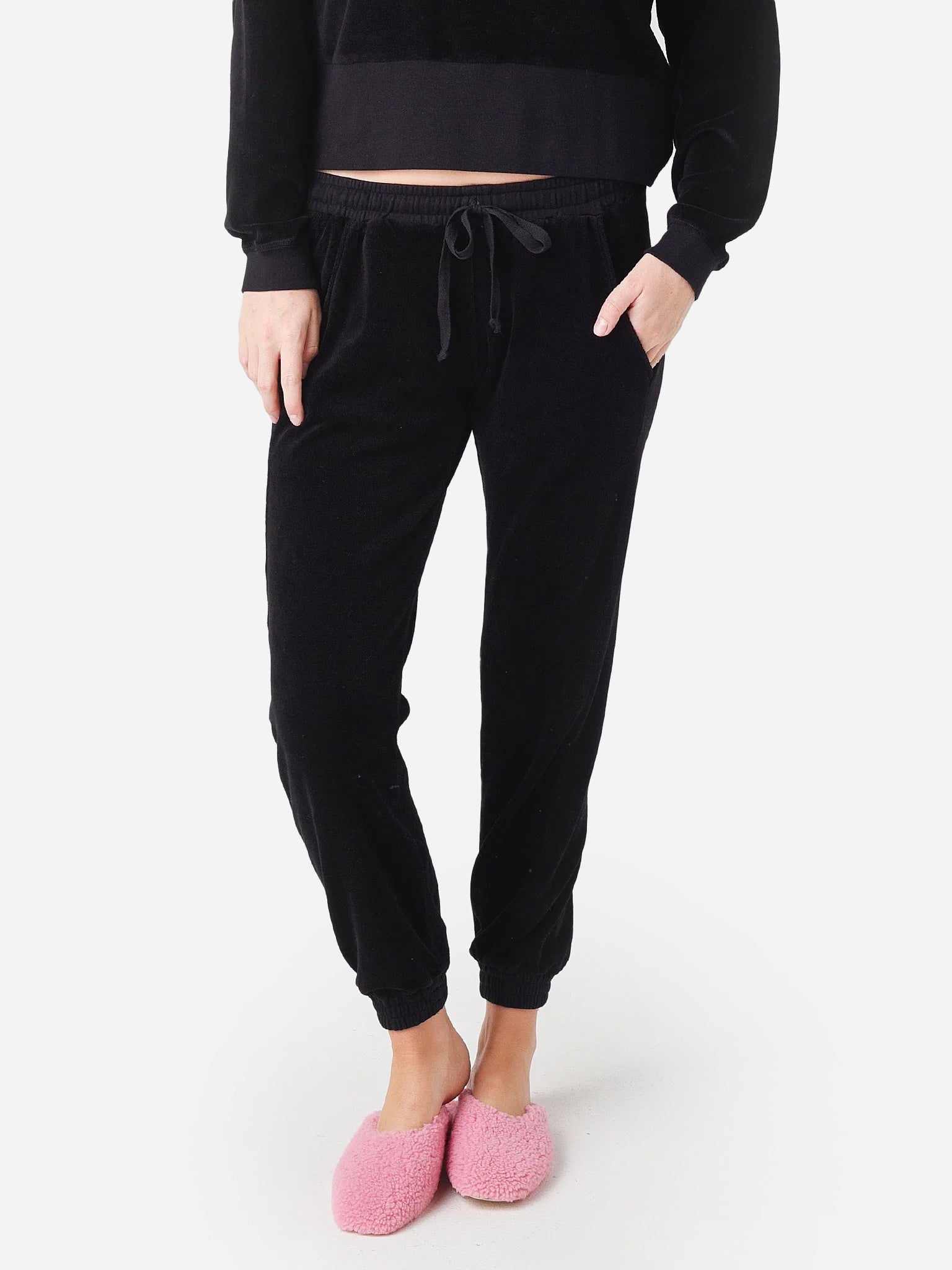 Stark X Women's Velour Jogger Pant - Saint Bernard