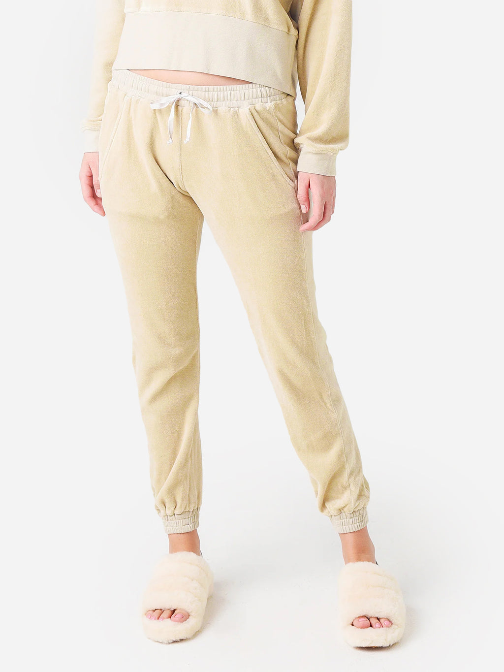 Stark X Women's Velour Jogger Pant - Saint Bernard