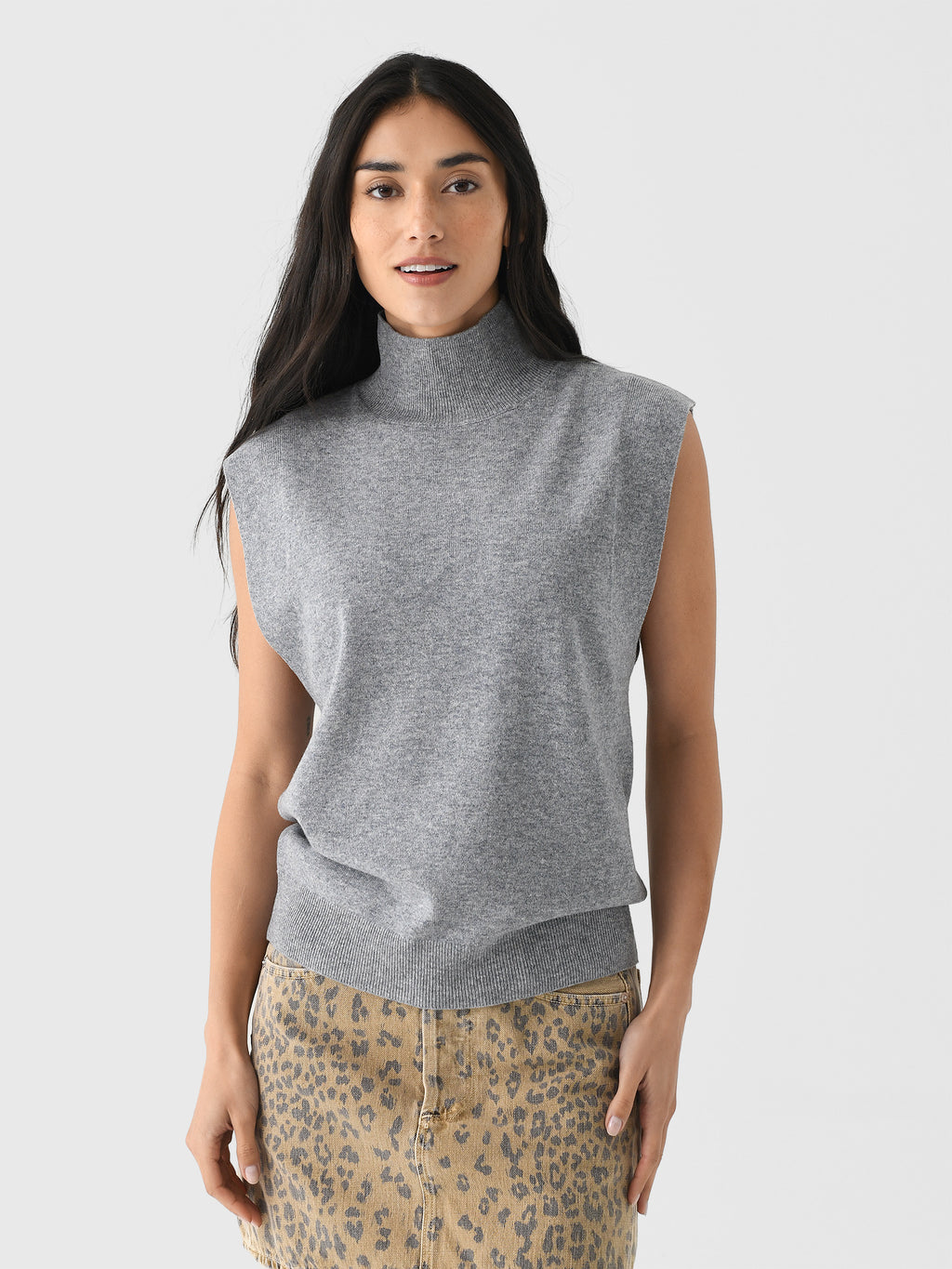 Vanessa Bruno Women's Erynn Sleeveless Sweater - Saint Bernard
