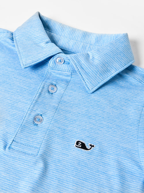 Vineyard Vines Boys' St. Jean Stripe Sankaty Polo