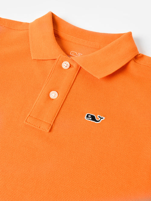 Vineyard Vines Boys' Heritage Piqué Polo